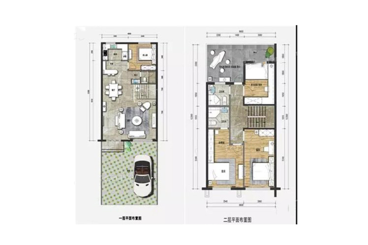 三期新品庭院A 4室2廳3衛(wèi)1廚 204.00㎡