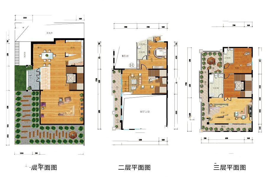 塞納莊園B戶型 6室4廳7衛(wèi)1廚 425.6㎡ 553.28萬元-套