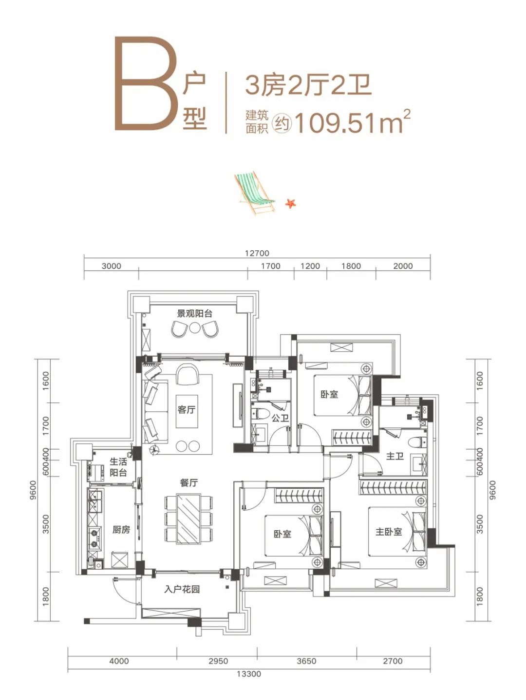 建業(yè)·君鄰大院建業(yè)·君鄰大院 B戶型