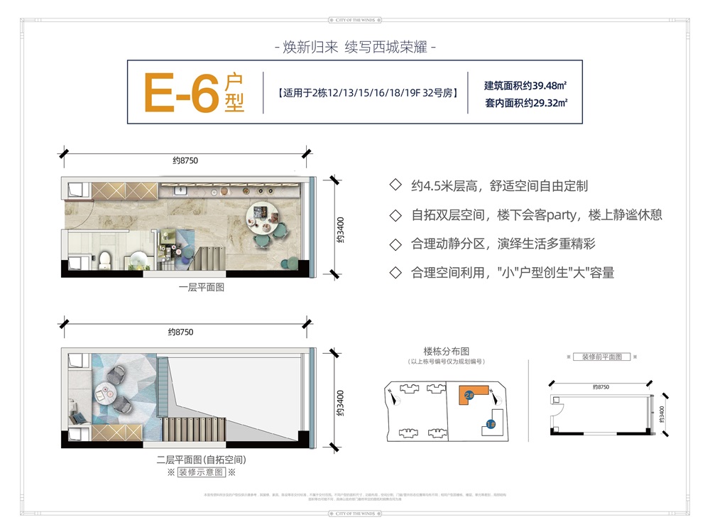 融創(chuàng)·春風十里 E6戶型