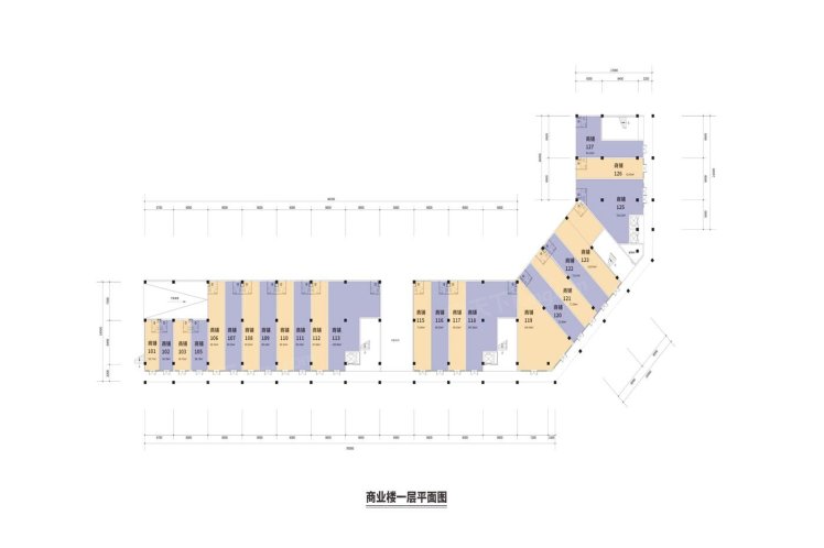 中交·歡樂湖岸一層平面圖 32.78 - 150.98㎡