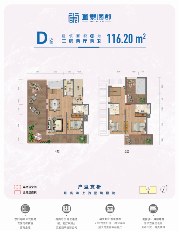 直隸?？戶型 116.2㎡